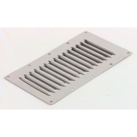 Louvred Vent Stainless steel  15 louvres