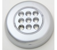 LED Lamp surface mount Silver Finish