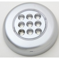 LED Lamp surface mount Silver Finish