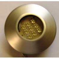 Recessed LED Lamp Silver Finish