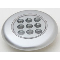 Recessed LED Lamp Silver Finish