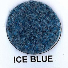 Ice Blue Ribbed Lining Carpet