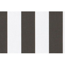 Yacht stripe  charcoal grey sunbrella cushion fabric